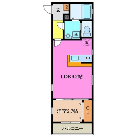 川原町駅 徒歩17分 1階の物件間取画像